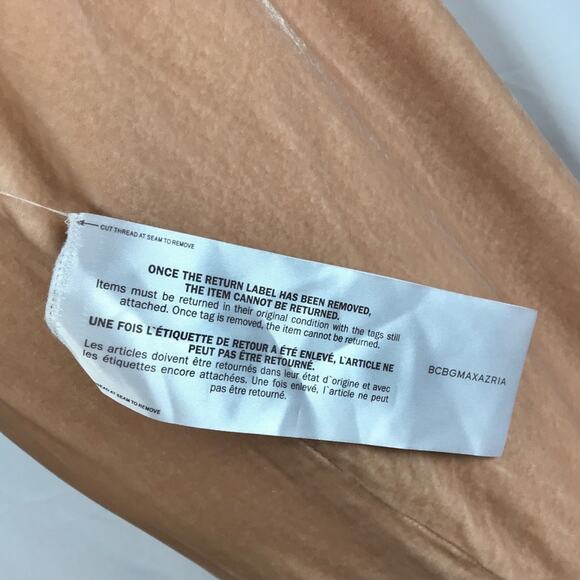 BCBGMaxAzria Pink NWT Maxi Dress Velvet Silk Boho V-neck Balletcore - Picture 10 of 10